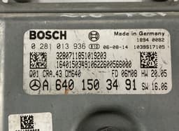 MERCEDES-BENZ A6401503491 Engine Control Unit / module (ECU) MERCEDES-BENZ A-CLASS (W169) (2004-2012) — thumbnail 3