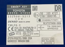 TOYOTA Engine Control Unit / module (ECU) TOYOTA PRIUS III (XW30) (2009-2015) — thumbnail 3