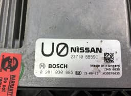 NISSAN 0281030885 Engine Control Unit / module (ECU) NISSAN QASHQAI I (J10) (2007-2013) — thumbnail 2