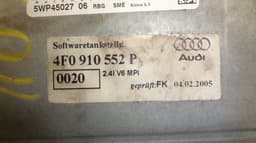 AUDI 5WP45027 Engine Control Unit / module (ECU) AUDI A6 / A6 ALLROAD (C6, 4F) (2004-2011) — thumbnail 4