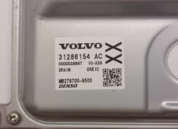 VOLVO 31286154AC MB279700-9500 Engine Control Unit / module (ECU) VOLVO XC60 I (2008-2017) — thumbnail 3
