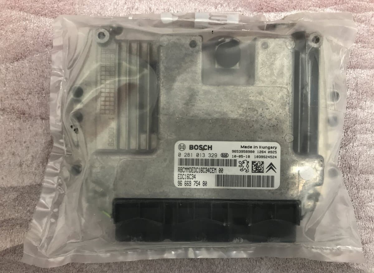 0281013329 Engine Control Unit / module (ECU) CITROËN BERLINGO III (2008-2018)