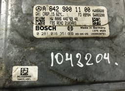 MERCEDES-BENZ 0281016383 Engine Control Unit / module (ECU) MERCEDES-BENZ E-CLASS Coupe (C207) (2009-2016) — thumbnail 3