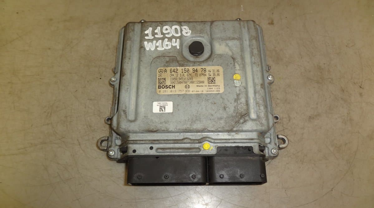 MERCEDES-BENZ 0281013757 Engine Control Unit / module (ECU) MERCEDES-BENZ ML-CLASS (W164) (2005-2011)