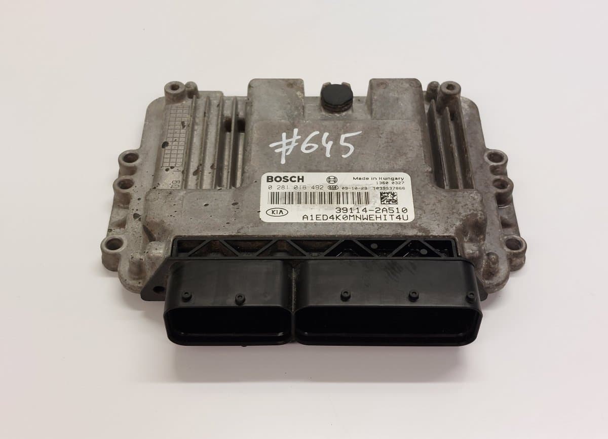 39114-2A510 391142A510 0281016492 Engine Control Unit / module (ECU) KIA CEE'D I (ED) (2006-2012)