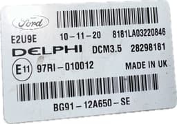 FORD Engine Control Unit / module (ECU) FORD MONDEO Mk IV (BA7) (2007-2014) — thumbnail 2
