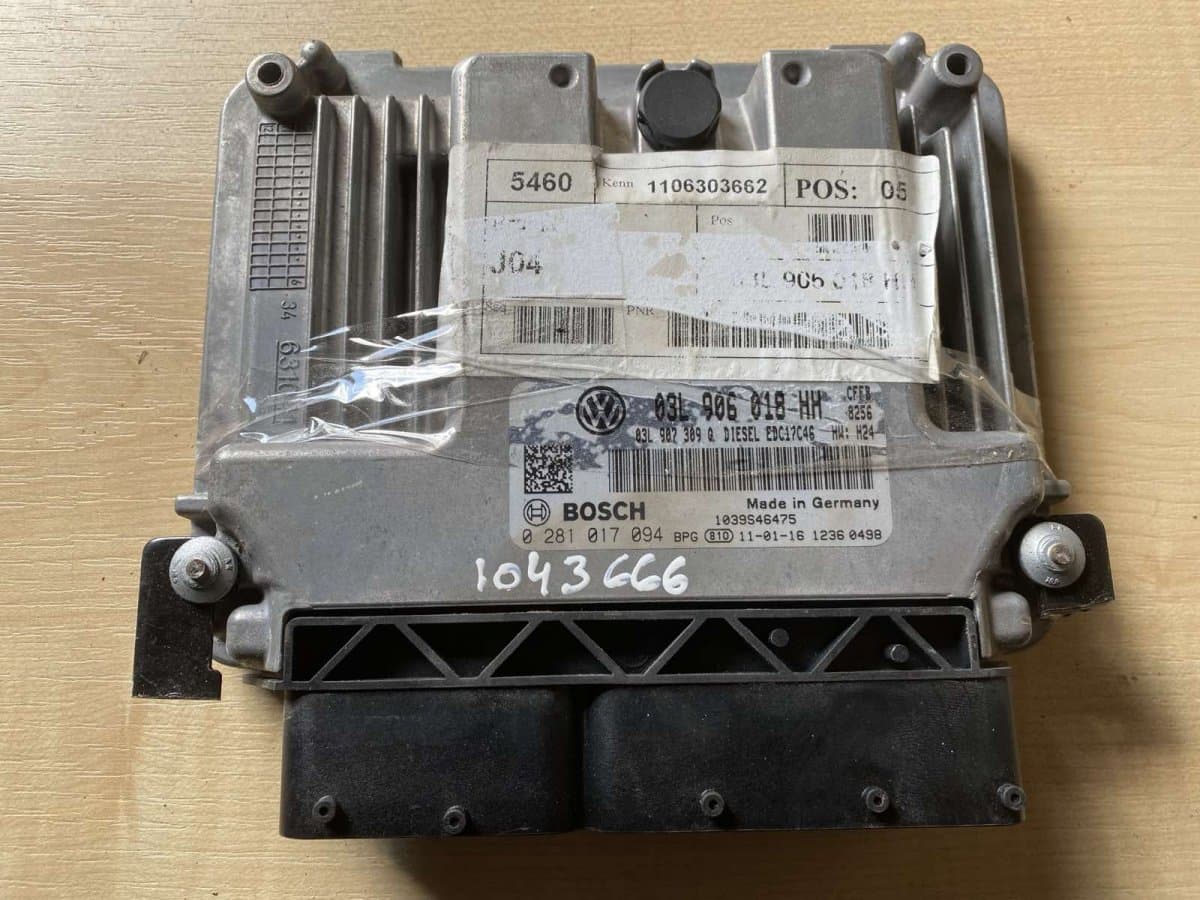 VW 0281017094 Engine Control Unit / module (ECU) VW SHARAN II (7N) (2010-2022)