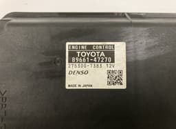 TOYOTA 89661-47270 8966147270 275300-7383 2753007383 Engine Control Unit / module (ECU) TOYOTA PRIUS III (XW30) (2009-2015) — thumbnail 2