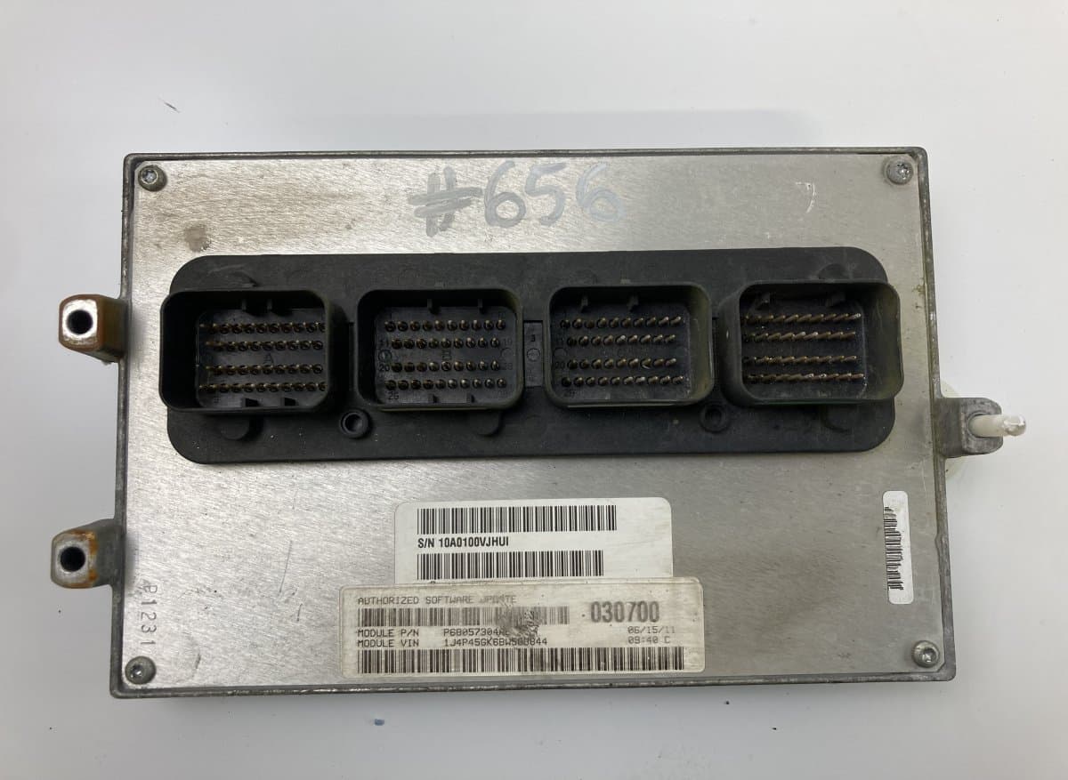 10A0100VJHUI P68057304AE Engine Control Unit / module (ECU) JEEP CHEROKEE IV / LIBERTY (KK) (2008-2013)