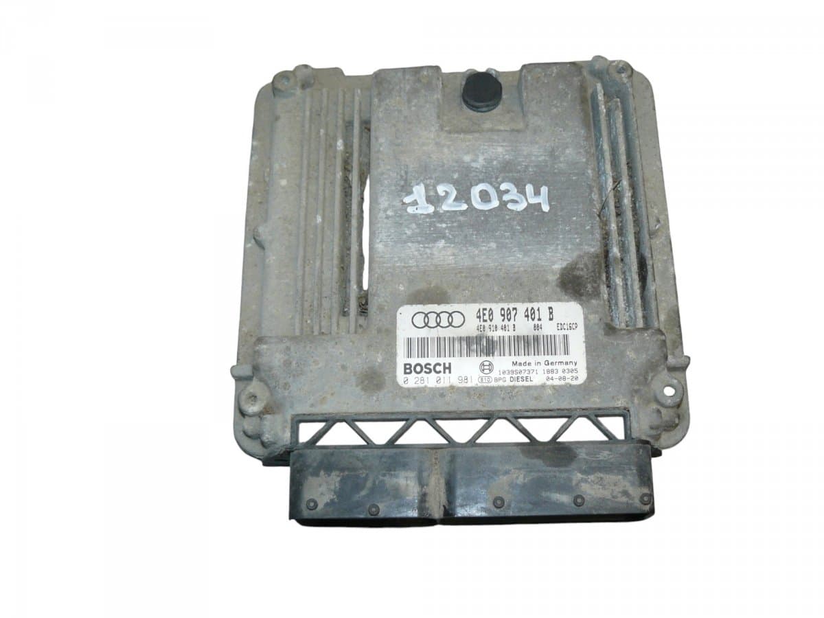 AUDI 0281011981 Engine Control Unit / module (ECU) AUDI A8 (4E) (2002-2010)