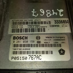 JEEP 0281030158 05150767AC Engine Control Unit / module (ECU) JEEP GRAND CHEROKEE IV (WK, WK2) (2010-2021) — thumbnail 2