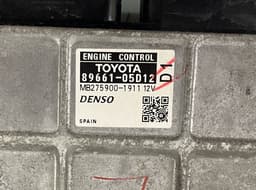TOYOTA 8966105D12 MB275900-1911 Engine Control Unit / module (ECU) TOYOTA AVENSIS (T270) (2009-2018) — thumbnail 4