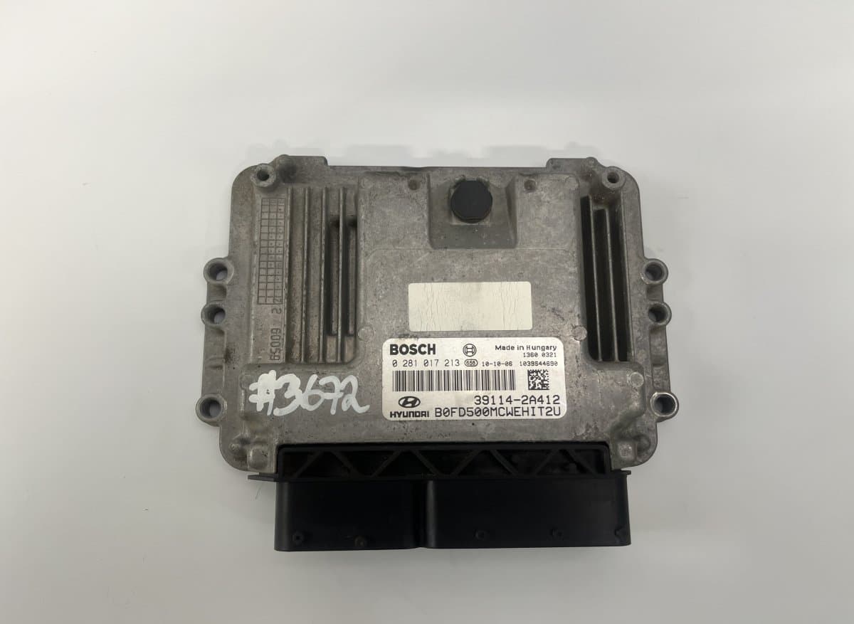 39114-2A412 391142A412 0281017213 Engine Control Unit / module (ECU) HYUNDAI i30 I (FD) (2007-2012)