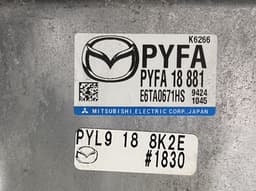 MAZDA PYFA18881 E6TA0671HS Engine Control Unit / module (ECU) MAZDA 6 (GJ, GL) (2012-2020) — thumbnail 3