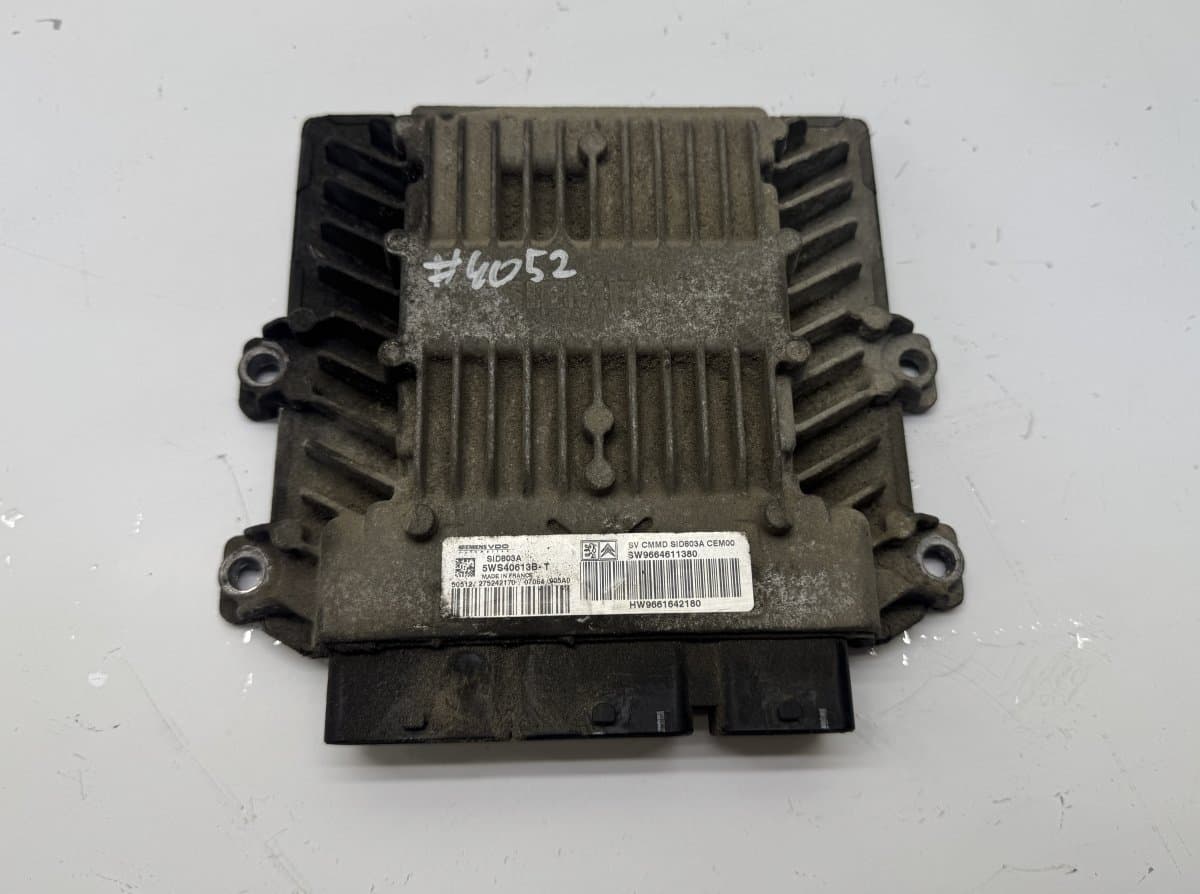 9664611380 9661642180 5WS40613B Engine Control Unit / module (ECU) FIAT SCUDO II (270) (2007-2016)