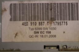 AUDI 4E0910887T DVD Player AUDI A6 / A6 ALLROAD (C6, 4F) (2004-2011) — thumbnail 4