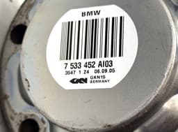 BMW 7533452AI03 7533452 Drive Shaft Rear Right BMW 3 (E90, E91, E92, E93) (2005-2011) — thumbnail 4