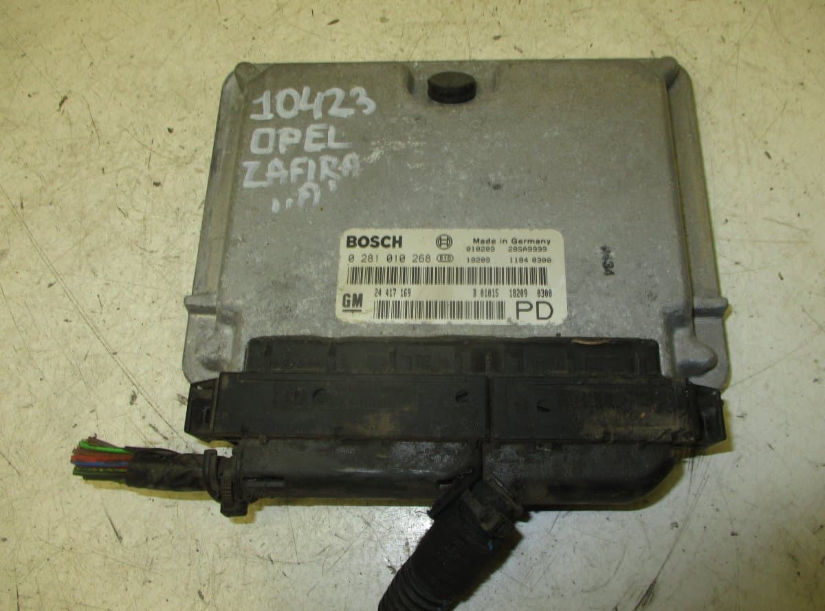 OPEL 0281010268 Engine Control Unit / module (ECU) OPEL ZAFIRA A (1999-2005)