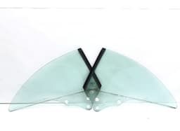MERCEDES-BENZ A2096700110 A2096700210 Door window glass rear left MERCEDES-BENZ CLK (C209) (2002-2010) — thumbnail 2