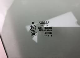 AUDI 4G8845022D Door window glass front right AUDI A7 Sportback (4GA) (2010-2017) — thumbnail 4