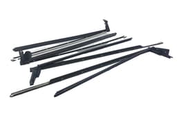 MERCEDES-BENZ A2167200324 Door Window moulding Front Left MERCEDES-BENZ S-CLASS Coupe (C216) (2006-2013) — thumbnail 2