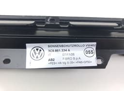 VW 3C9861333A Door window sun shade rear left VW PASSAT B6 (3C) (2005-2010) — thumbnail 4