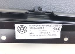 VW 3C9861333A Door window sun shade rear left VW PASSAT B6 (3C) (2005-2010) — thumbnail 3
