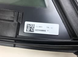 VOLVO 32244805 Door quarter Window glass rear left VOLVO XC40 / EX40 / EC40 (536, 539) (2017-) — thumbnail 5