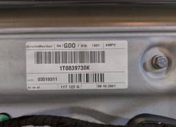 VW Door Rear Right VW TOURAN (1T1, 1T2) (2003-2010) — thumbnail 4