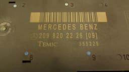 MERCEDES-BENZ 355225 Door control unit front right MERCEDES-BENZ CLK (C209) (2002-2010) — thumbnail 3
