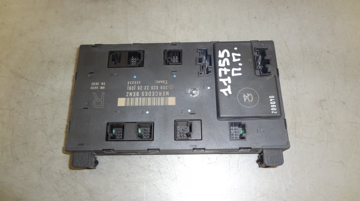 MERCEDES-BENZ 355225 Door control unit front right MERCEDES-BENZ CLK (C209) (2002-2010)