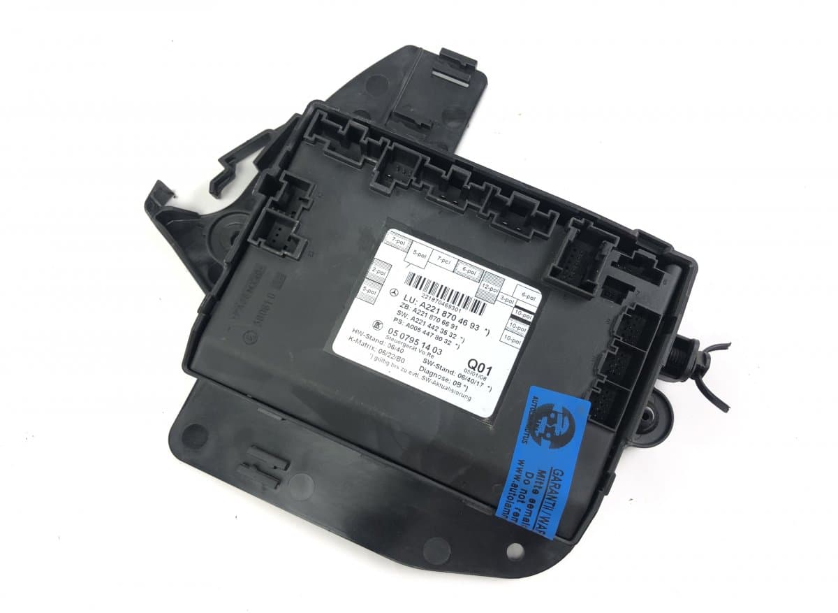 MERCEDES-BENZ 0507951403 Door control unit front right MERCEDES-BENZ S-CLASS (W221) (2005-2013)