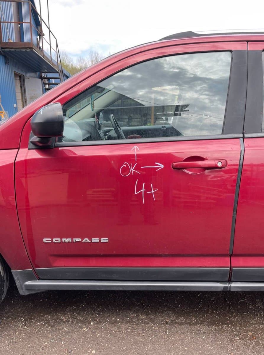 Door Front Left JEEP COMPASS I (PK) (2006-2016)