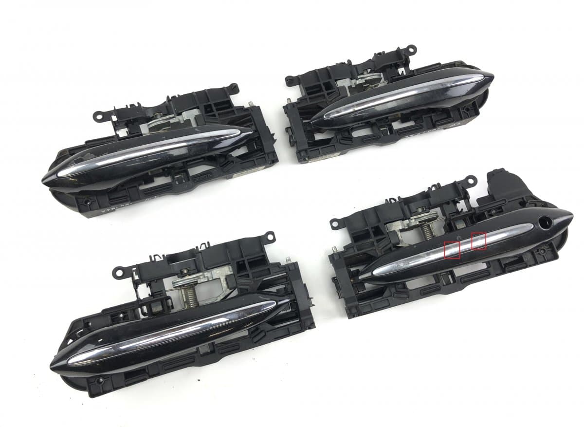 X2717572614 X3717573114 X4717573214 Door Handle Exterior Front Left BMW 5 (F10, F11) (2010-2017)