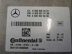 MERCEDES-BENZ A0009002401 Control units, other MERCEDES-BENZ E-CLASS Coupe (C207) (2009-2016) — thumbnail 4