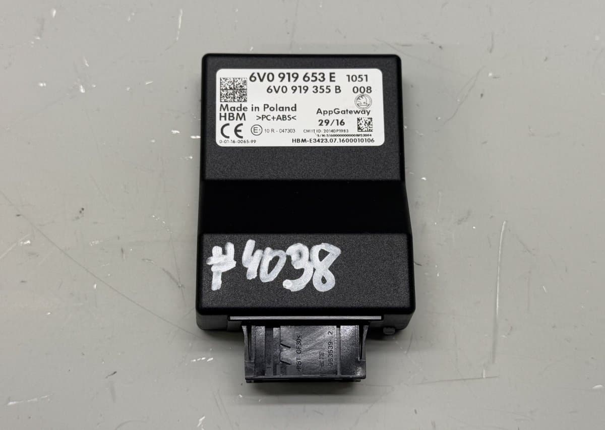 SKODA 6V0919653E Control units, other SKODA SUPERB III (3V3, 3V5) (2015-2024)
