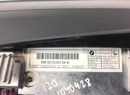 BMW 65509270392 Dash screen BMW 1 (F20, F21) (2011-2019) — thumbnail 4