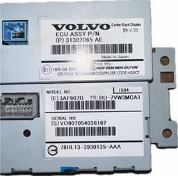 VOLVO 31382065 Dash screen VOLVO XC60 I (2008-2017) — thumbnail 3