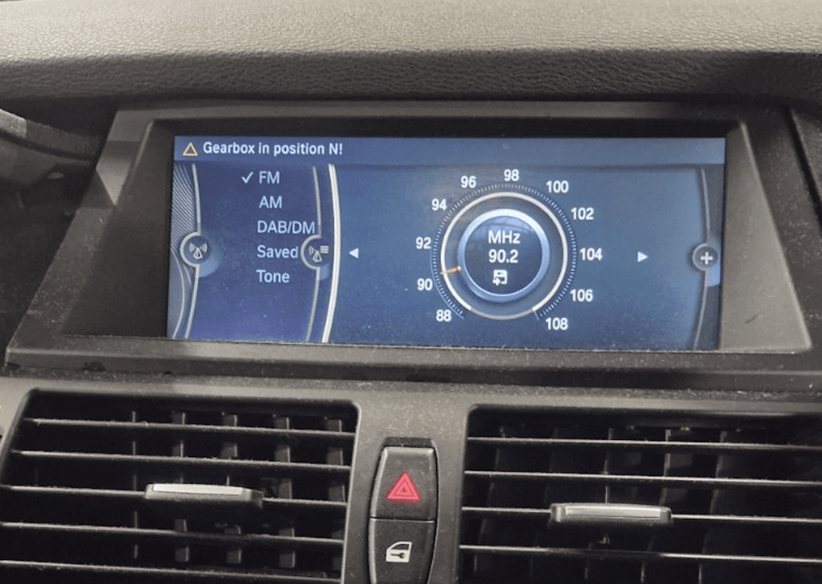 238279401 Dash screen BMW X5 (E70) (2007-2013)