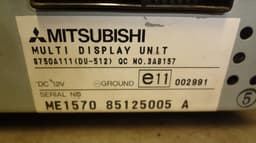 MITSUBISHI 85125005A Dash screen MITSUBISHI GRANDIS II (NA_W) (2003-2011) — thumbnail 4