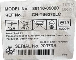 TOYOTA 8611005020 Dash screen TOYOTA AVENSIS (T250) (2003-2008) — thumbnail 4