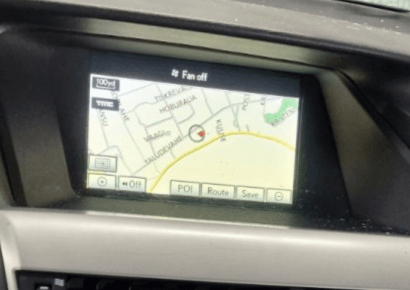 LEXUS 4622002672 462200-2672 Dash screen LEXUS RX III (AL10) (2008-2015)