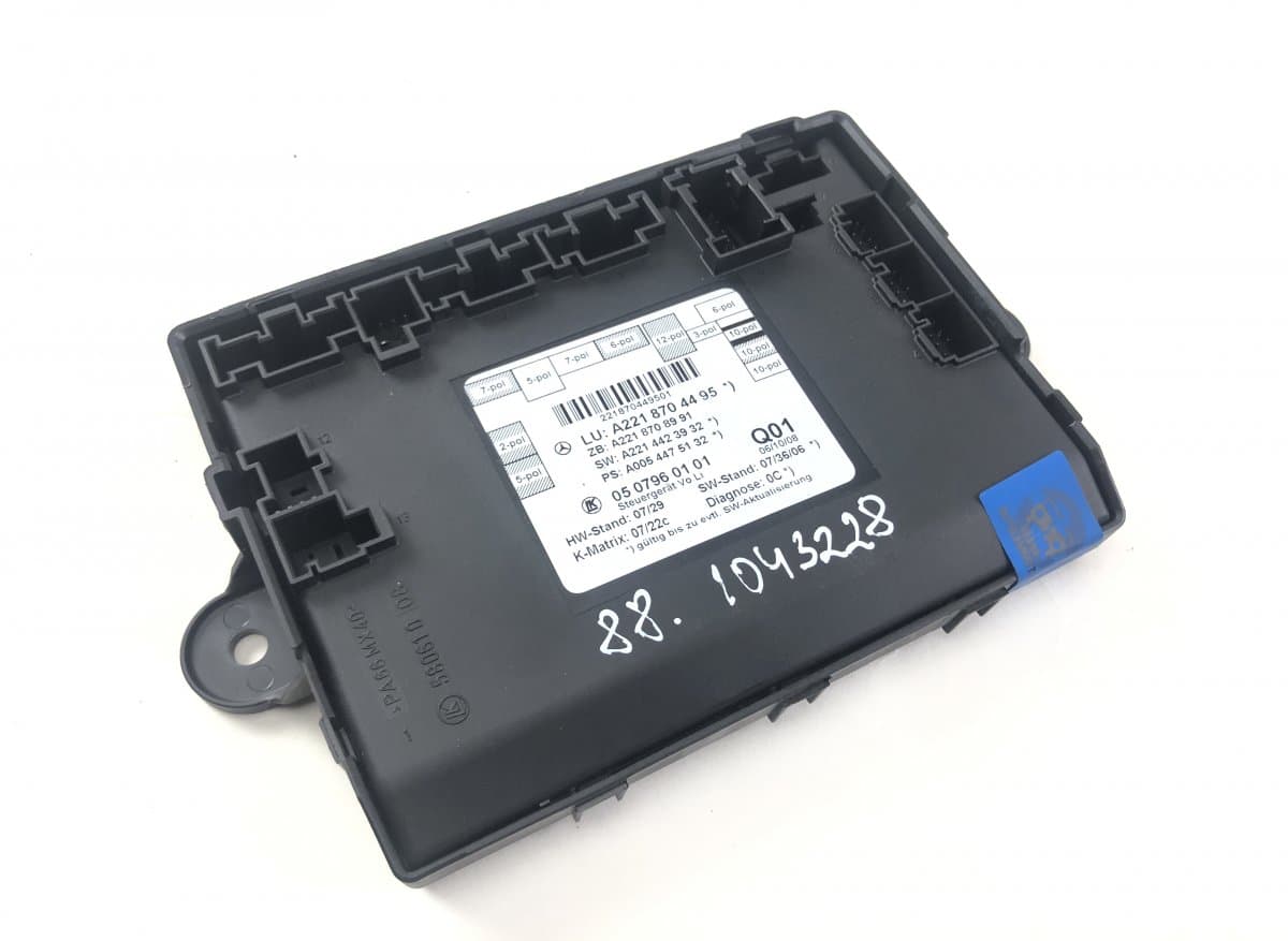 0507931402 0507931402Q02 0507950402 Door control unit front left MERCEDES-BENZ S-CLASS (W221) (2005-2013)
