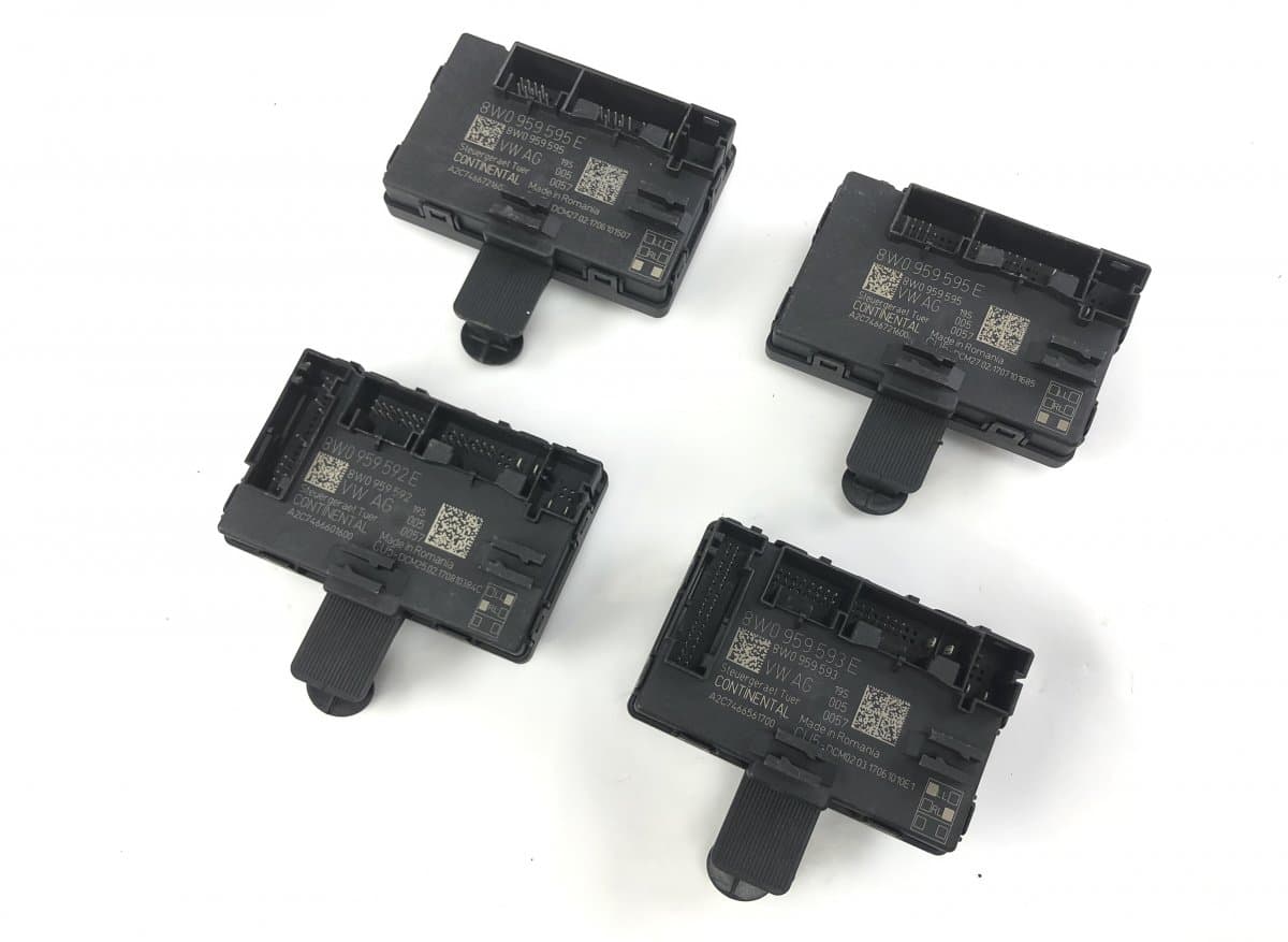 AUDI A2C7466561700 A2C7466721600 A2C7466601600 Door control unit front left AUDI A4 (8W, B9) (2015-)