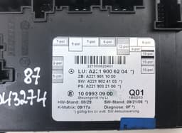 MERCEDES-BENZ 0507931402 0507931402Q02 0507950402 Door control unit front left MERCEDES-BENZ S-CLASS (W221) (2005-2013) — thumbnail 2