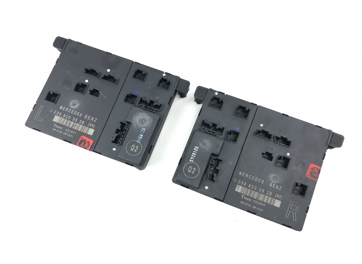 2308203526 2308203626 Door control unit front left MERCEDES-BENZ SL-CLASS (R230) (2001-2012)