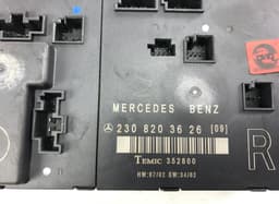 MERCEDES-BENZ 2308203526 2308203626 Door control unit front left MERCEDES-BENZ SL-CLASS (R230) (2001-2012) — thumbnail 2