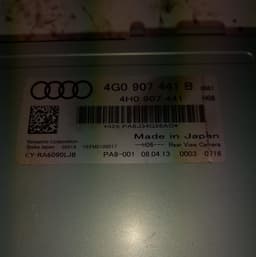 AUDI 4G0907441B Camera control unit AUDI A6 / A6 ALLROAD (C7, 4G) (2010-2018) — thumbnail 2