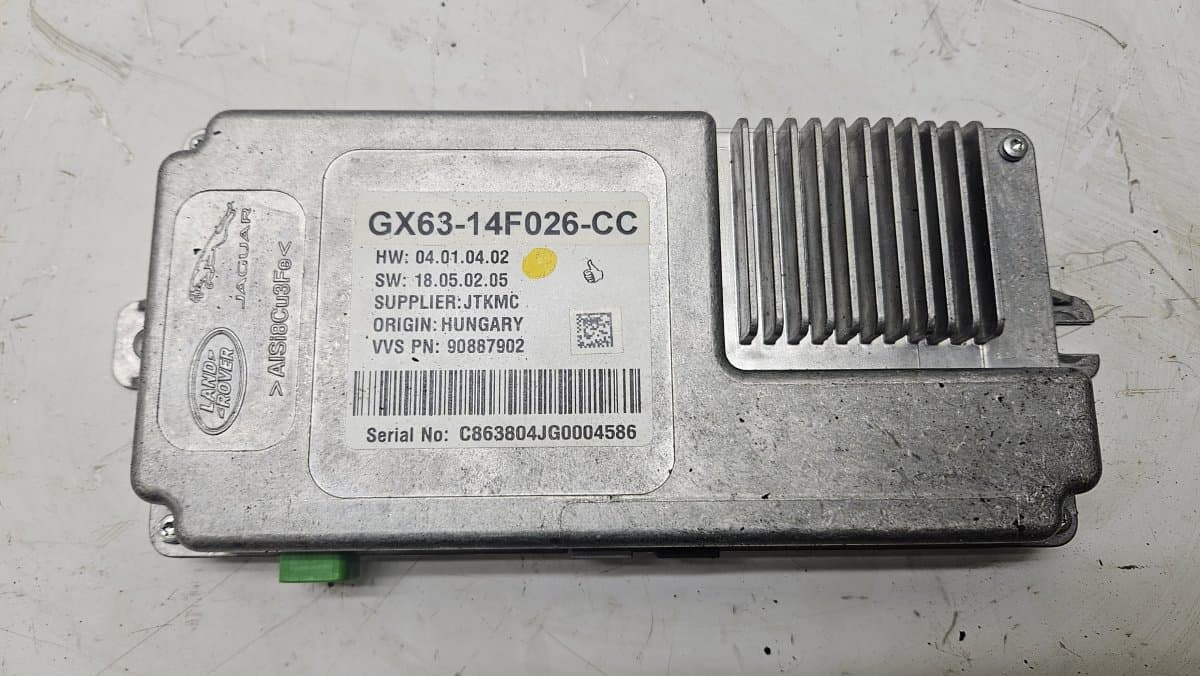 JAGUAR GX6314F026CC Camera control unit JAGUAR XF (X260) (2015-2024)