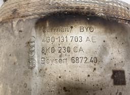 AUDI 4G0131703AE 8W0254400E Catalyc Converter AUDI A4 (8W, B9) (2015-) — thumbnail 3